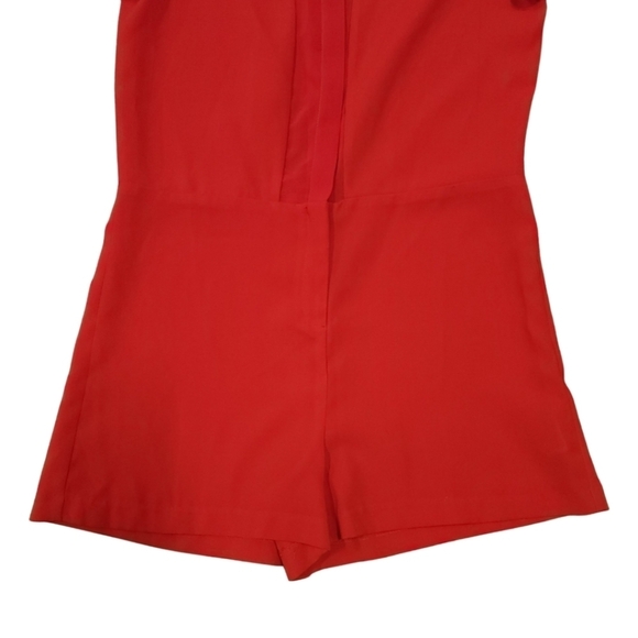 Topshop Romper NWT size 2 Red - Picture 3 of 8